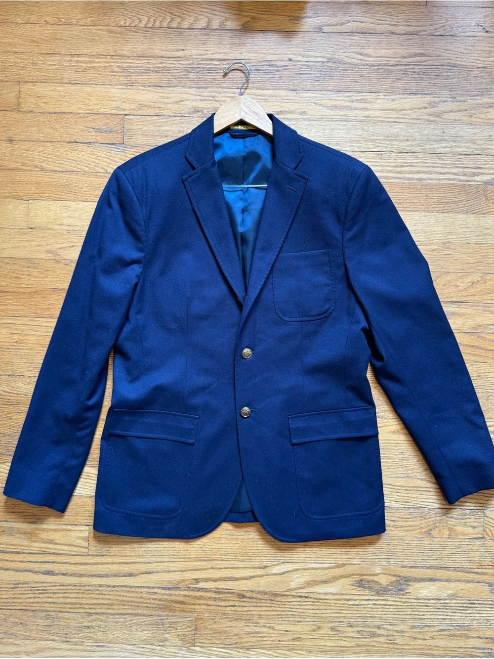 Ralph Lauren Navy Two-Button Sport Coat